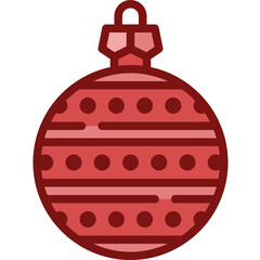 bauble two tone icon