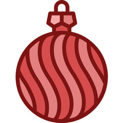 bauble two tone icon