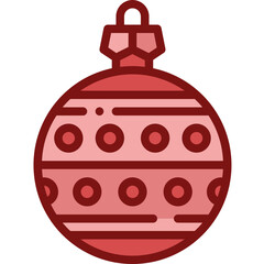bauble two tone icon
