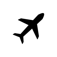 Airplane icon vector logo design template