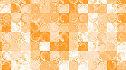yellow and orange geometric pattern, wallpaper for tile, banner, tableclothe