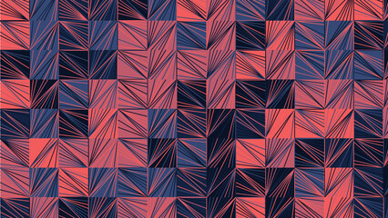 pink, purpure and blue geometric pattern, seamless wallpaper for fabric, tile and tablecloth