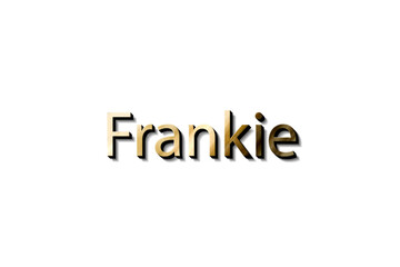 FRANKIE 3D NAME 