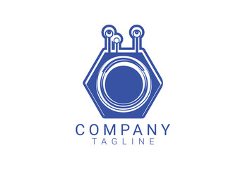 O letter logo and icon design template