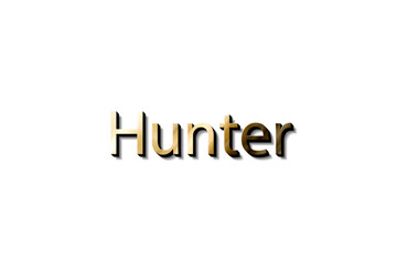 HUNTER 3D MOCKUP