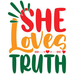 she loves truth