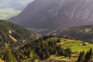 Mountain panorama - Berchtesgaden Alps, Germany, Bavaria