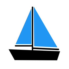 Sailboat Icon Logo