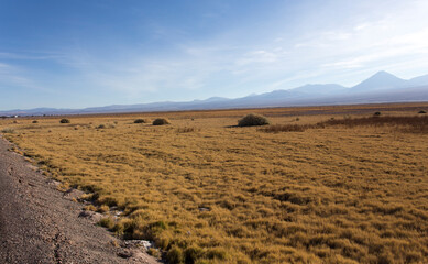 Fototapeta na wymiar View of Atacama desert