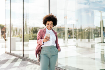 Happy Business Woman Portrait