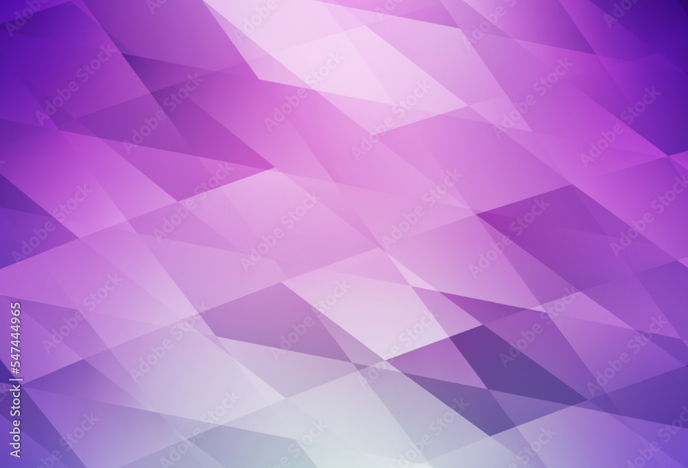 Canvas Prints light pink vector template with rhombus.