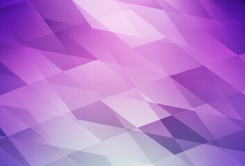 Light Pink vector template with rhombus.
