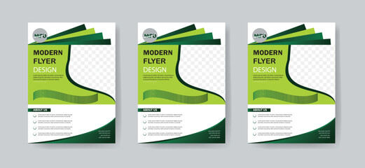 Modern Flyer Design Template Print Ready 