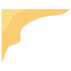 Wavy Abstract Corner With Pastel Color