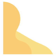 Wavy Abstract Corner With Pastel Color