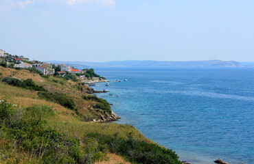 Coast of Pag Island, Croatia
