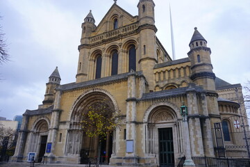 Fototapeta na wymiar St Anne’s Cathedral or Belfast Cathedral in Belfast, Northern Ireland - 北アイルランド ベルファスト 聖アン大聖堂