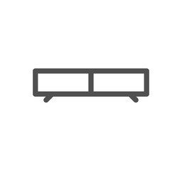 Fototapeta premium Furniture and household icon outline and linear symbol. 