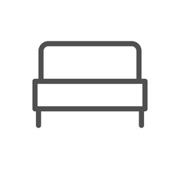 Furniture and household icon outline and linear symbol.	
