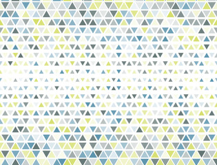 Artistic triangles halftone texture. Fade triangular structure banner background. Digital