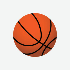 Obraz premium Basketball Ball Icon. Sport Concept. - Vector