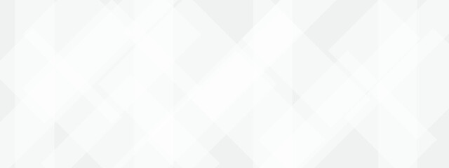 Abstract white and grey geometric overlapping square pattern, design of technology background with shadow. Vector illustration. You can use for banner, wallpaper and many more.