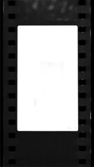 film strip icon isolated on transparent background. tape photo film strip frame, Video Film strip roll,