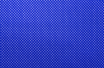 The cloth. Blue fabric background. Material for sewing clothes. Pattern. Fabric texture
