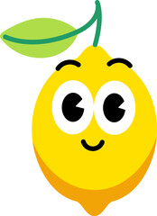 Lemon face cute 