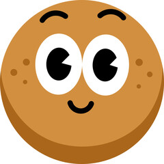 Fototapeta premium Longan face cute 