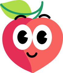 Peach face cute 