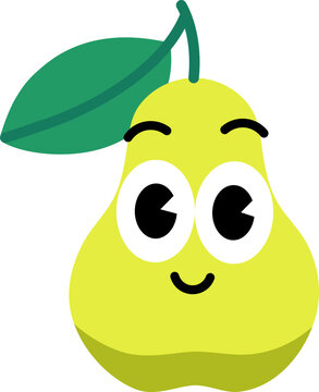 Pear Face Cute 