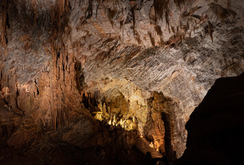 ancient cave in the cave