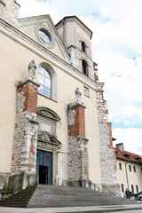 KRAKOW,POLAND - MAY 26, 2022: The Benedictine Abbey in Tyniec, Krakow, Poland.