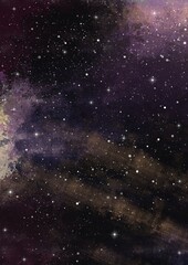 Fototapeta premium starry night sky