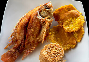  Typical food from the city of Cartagena and the Caribbean