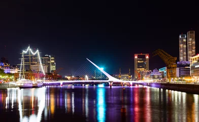 Poster Buenos Aires, Puerto Madero at Night © lucas