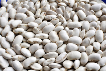 Harvest from dry beans