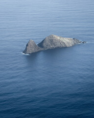 Naklejka premium Huge rock at the coast of Tenerife