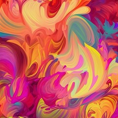 Colorful glowing mixture. Abstract background. XXL design element.