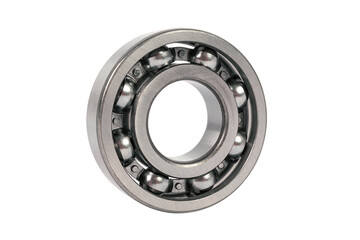 Ball Bearings isolated on white background. Spare parts catalog.