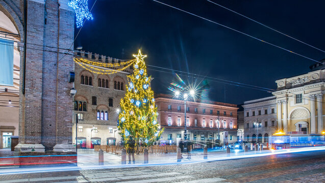 Christmas tree  in Parma