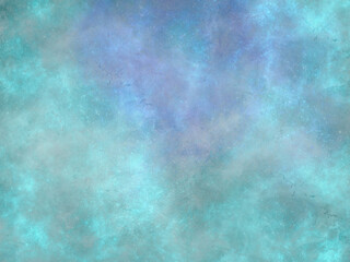 Fototapeta na wymiar Cosmic abstract blue background imitating coloured dust, splashes of paint