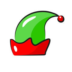 Czapka elfa ilustracja elf hat  © Monika Janiak-Klicha