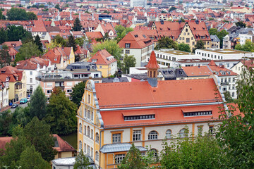Obraz premium Bamberg Blick vom Michelsberg
