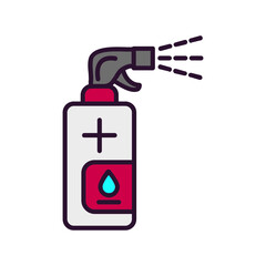 Cleaning Spray Icon