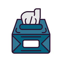 Tissue Box Icon