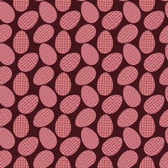 Easter eggs seamless spring pattern for kids clothes print and notebooks and wrapping paper and fabrics