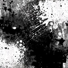 Black and white abstract grunge texture. Background urban style in black white