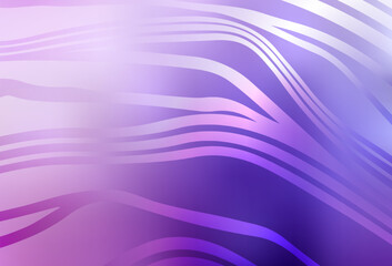 Light Purple, Pink vector layout with bent lines.